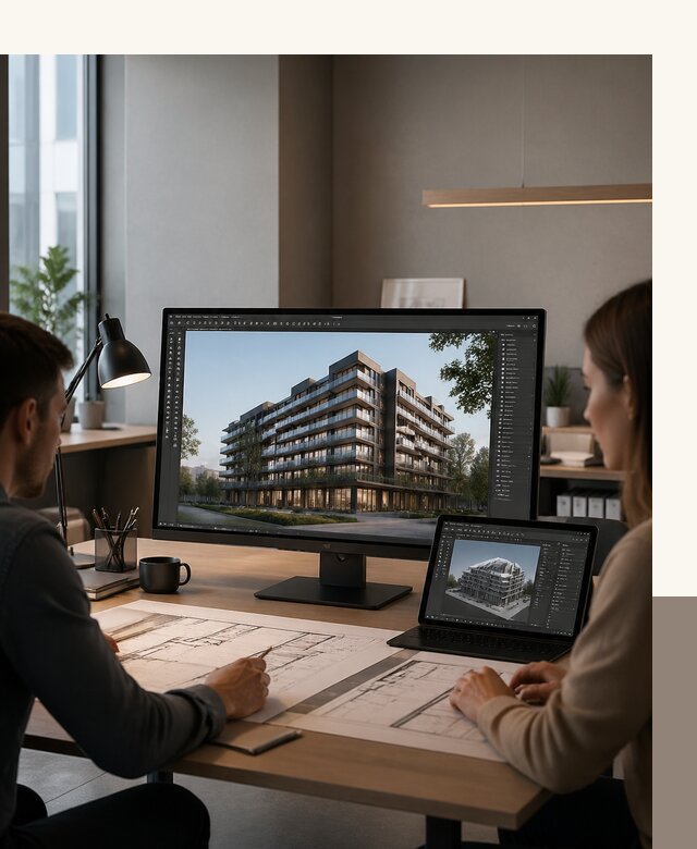 3D визуализация архитектуры и объектов строительства в Топках