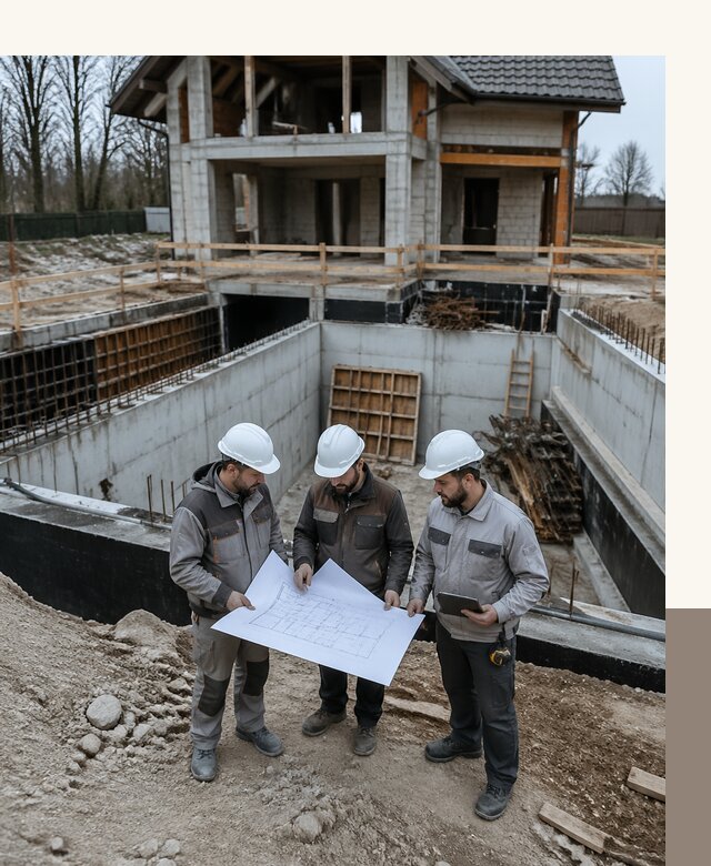 Проектирование и строительство домов с подвалом под ключ в Топках